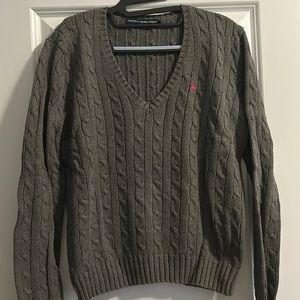 Grey woman sweater